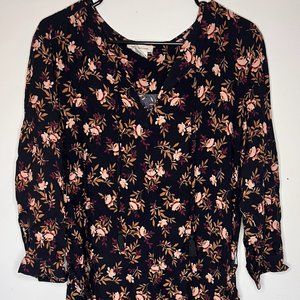 BeachLunchLounge Thin Cotton Beach Dress 3/4 Sleeve Size XL